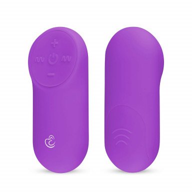 Фиолетовое виброяйцо Vibrating Egg с пультом ДУ фото 2