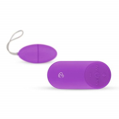 Фиолетовое виброяйцо Vibrating Egg с пультом ДУ фото 3