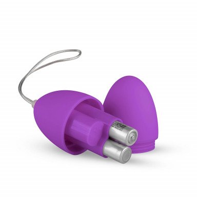 Фиолетовое виброяйцо Vibrating Egg с пультом ДУ фото 4