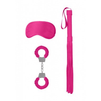 Розовый набор для бондажа Introductory Bondage Kit №1, фото