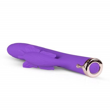 Фиолетовый вибратор-кролик The Princess Butterfly Vibrator - 20,5 см. фото 3