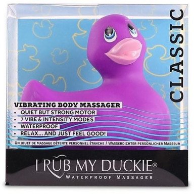 Фиолетовый вибратор-уточка I Rub My Duckie 2.0 фото 2