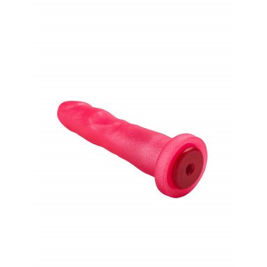 Розовый гелевый анальный фаллоимитатор - 14,5 см. фото 4
