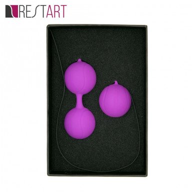 Фиолетовый набор для тренировки вагинальных мышц Kegel Balls фото 5