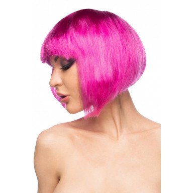 Ярко-розовый парик Теруко фото 2