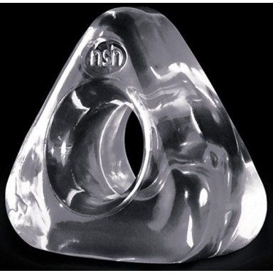 Прозрачное треугольное эрекционное кольцо RENEGADE JUNK PUSHER, фото