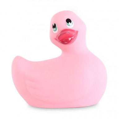 Розовый вибратор-уточка I Rub My Duckie 2.0, фото