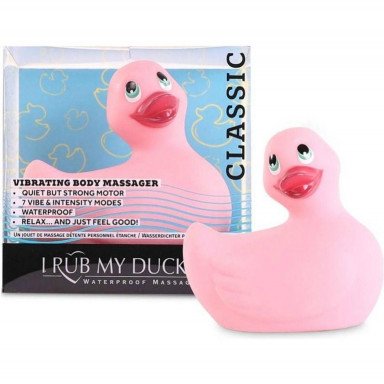 Розовый вибратор-уточка I Rub My Duckie 2.0 фото 2