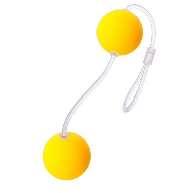Желтые вагинальные шарики, фото