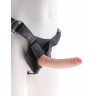 Страпон на виниловых трусиках Strap-on Harness Cock - 17,8 см., фото