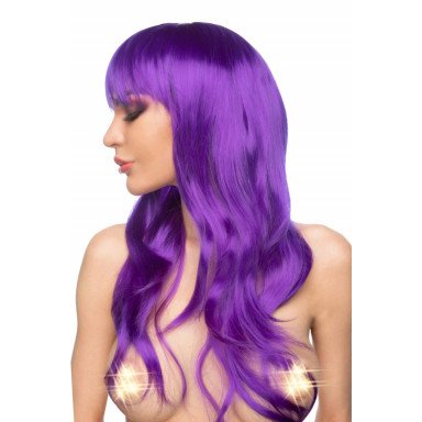 Фиолетовый парик Азэми фото 2