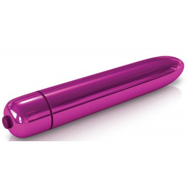 Розовая гладкая вибропуля Rocket Bullet - 8,9 см. фото 3