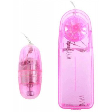 Розовое виброяйцо Spy Egg с пультом, фото