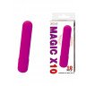 Фиолетовая вытянутая вибропуля Baile Magic x10 - 10,2 см., фото