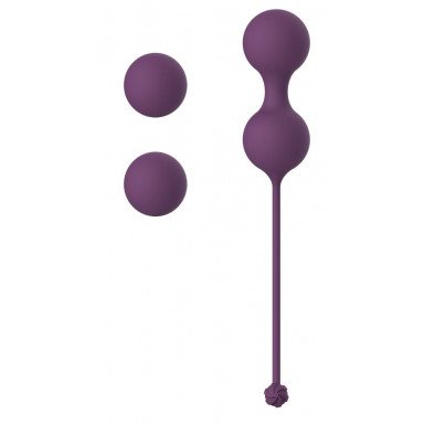 Набор фиолетовых вагинальных шариков Love Story Diva, фото