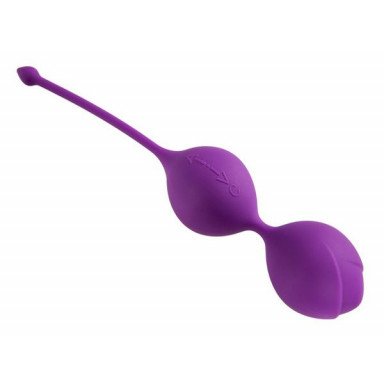 Фиолетовые вагинальные шарики U-tone фото 2