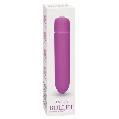 Фиолетовая вибропуля Speed Bullet - 9,3 см. фото 3