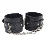 Черные наручники Be good Wrist Cuffs, фото