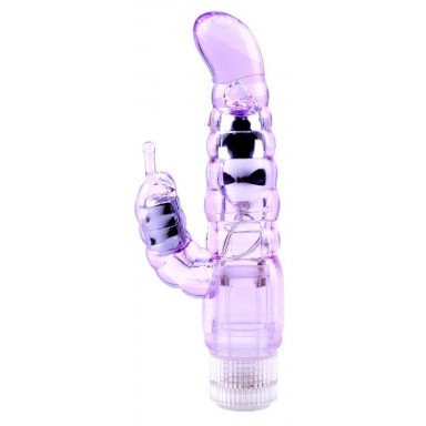 Фиолетовый вибратор-кролик My Dual Pleasure - 21 см., фото