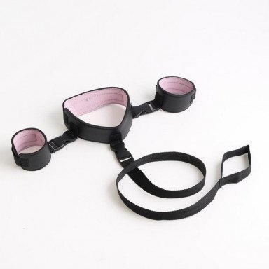 Черно-розовый эротический набор из 7 предметов фото 4