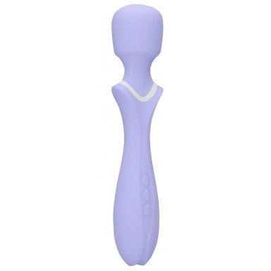 Фиолетовый вибромассажер-жезл Jiggle, фото