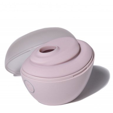 Нежно-розовый вакуумный стимулятор Baci Premium Robotic Clitoral Massager, фото
