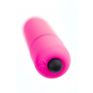 Розовая вибропуля A-Toys Alli - 5,5 см. фото 3