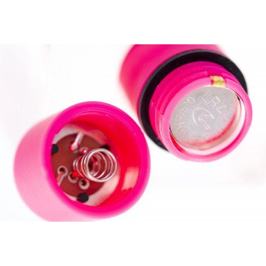 Розовая вибропуля A-Toys Alli - 5,5 см. фото 4