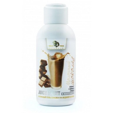 Интимный гель-смазка JUICY FRUIT с ароматом молочного шоколада - 100 мл., фото