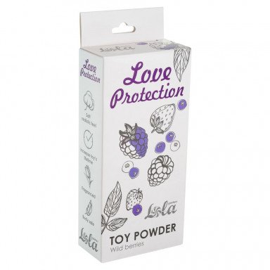 Пудра для игрушек Love Protection с ароматом лесных ягод - 30 гр. фото 2