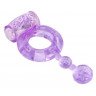 Фиолетовое эрекционное кольцо с вибратором, фото