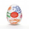 Мастурбатор-яйцо Keith Haring EGG STREET, фото
