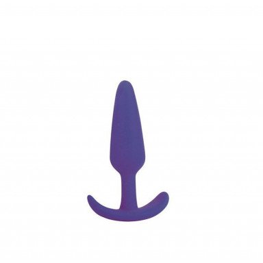 Фиолетовая анальная втулка - 9,5 см., фото