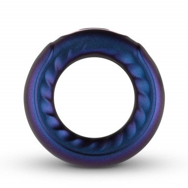 Фиолетовое эрекционное виброкольцо Saturn Vibrating Cock/Ball Ring фото 2