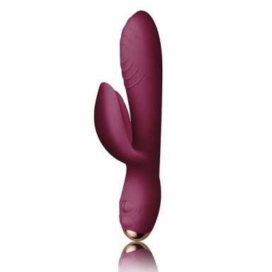 Фиолетовый вибратор-кролик Every Girl - 18,2 см., фото