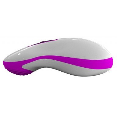 Бело-розовый вибростимулятор Mouse фото 3