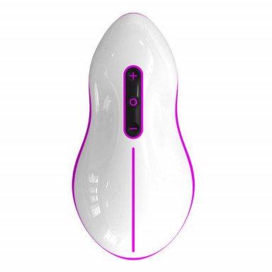 Бело-розовый вибростимулятор Mouse фото 4