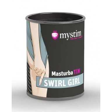 Компактный мастурбатор MasturbaTIN Swirl Girl, фото