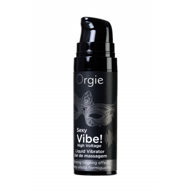 Гель для массажа ORGIE Sexy Vibe High Voltage с эффектом вибрации - 15 мл. фото 4