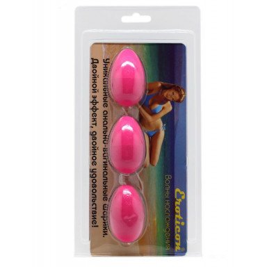 Розовые анально-вагинальные шарики фото 3