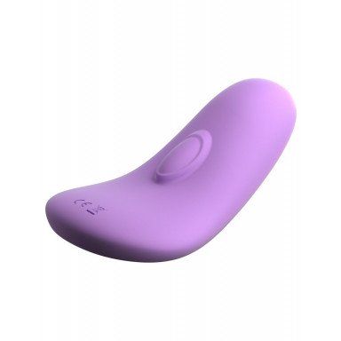 Фиолетовый компактный вибростимулятор Remote Silicone Please-Her, фото