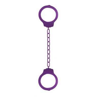 Фиолетовые металлические кандалы Metal Ankle Cuffs, фото