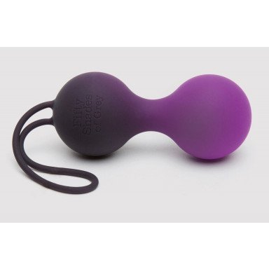 Черные, меняющие цвет вагинальные шарики Inner Goddess Colour-Changing Jiggle Balls 90g фото 2
