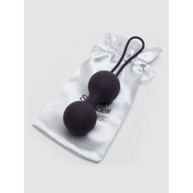 Черные, меняющие цвет вагинальные шарики Inner Goddess Colour-Changing Jiggle Balls 90g фото 3