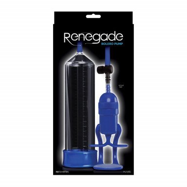 Прозрачно-синяя вакуумная помпа Renegade Bolero Pump фото 2