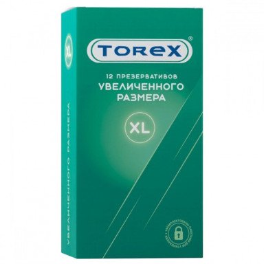 Презервативы Torex Увеличенного размера - 12 шт., фото