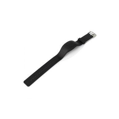 Черное виброяйцо с браслетом-пультом Wristband Remote Petite Bullet фото 3