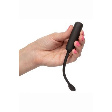 Черное виброяйцо с браслетом-пультом Wristband Remote Petite Bullet фото 6