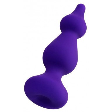 Фиолетовая анальная втулка Sholt - 10 см., фото