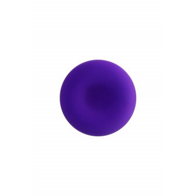 Фиолетовая анальная втулка Sholt - 10 см. фото 4
